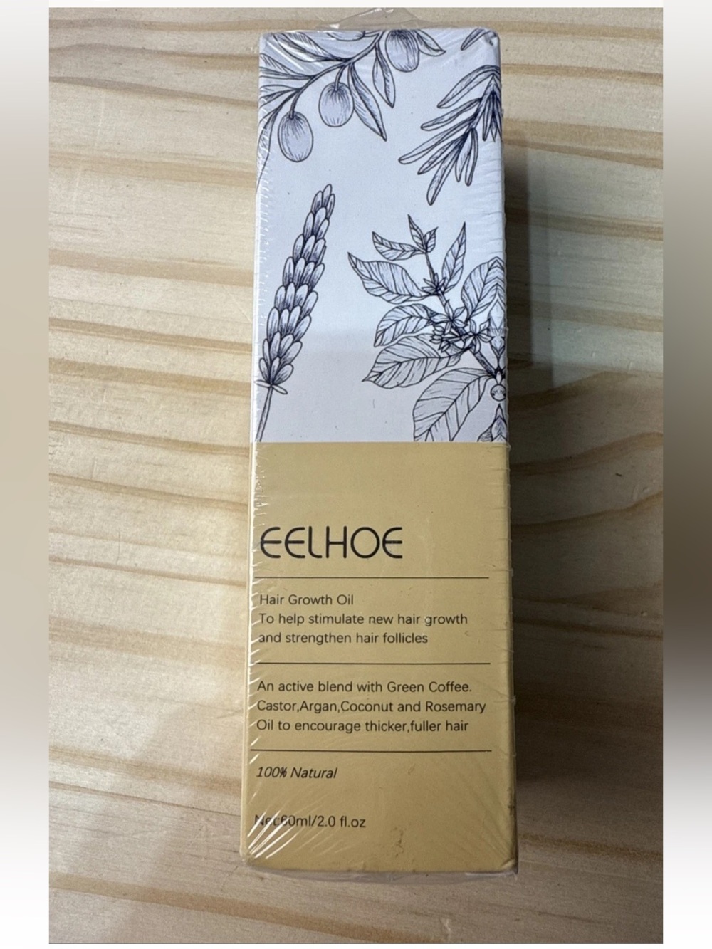 EELHOE Rosemary Hair Treatment Oil, Hair Growth Oil, Strengthen Hair Follicles